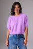 BRUSHED BELLI TEE | MISTY PURPLE
