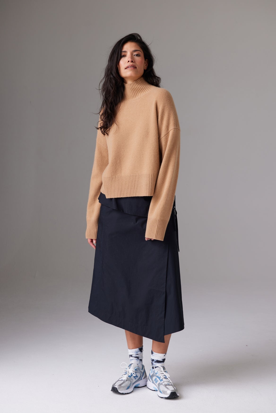 CHUNKY CARMEN FUNNEL NECK 