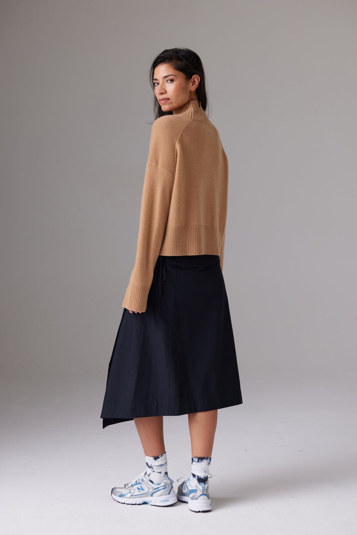 CHUNKY CARMEN FUNNEL NECK 