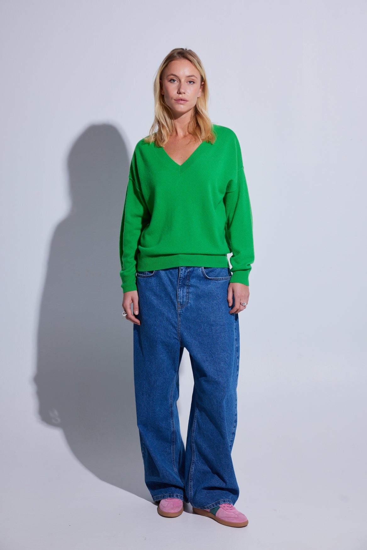 AZUL V NECK 