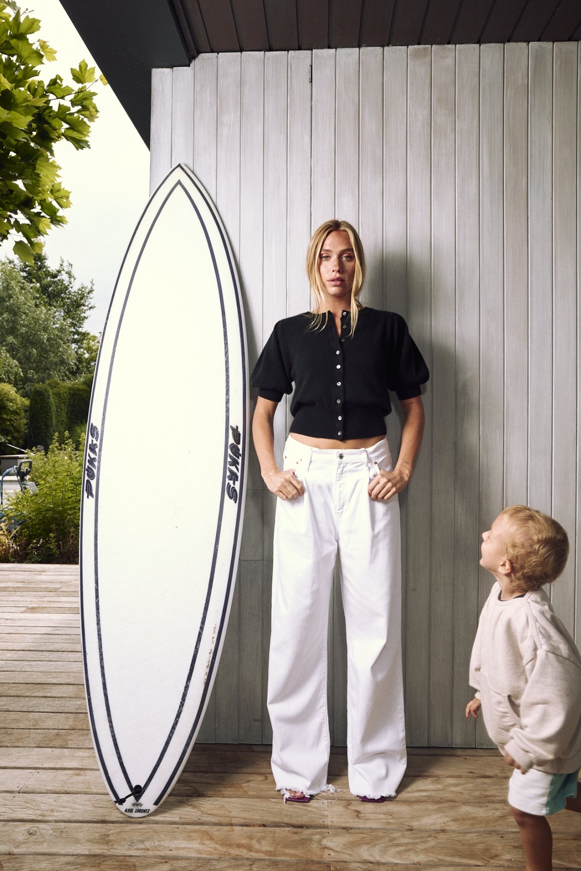 BAJA BLISS PUFF BUTTON TOP 