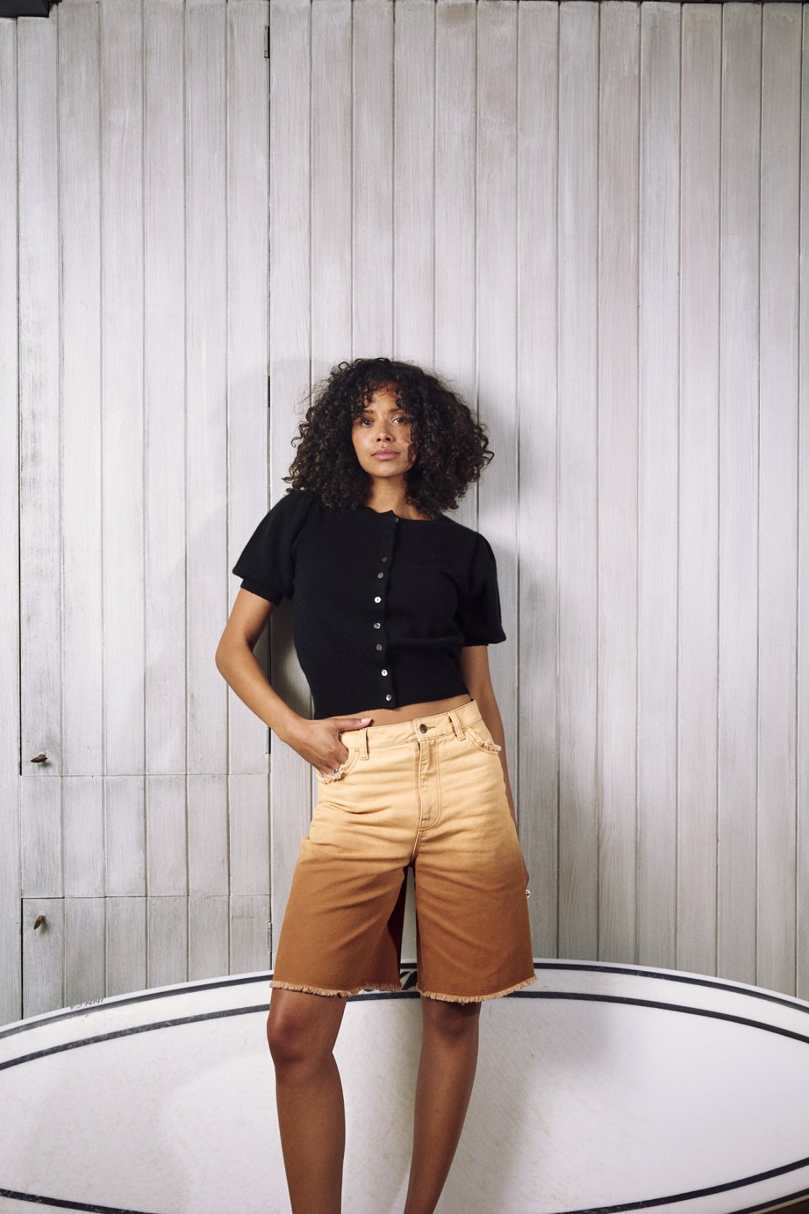 BAJA BLISS PUFF BUTTON TOP 