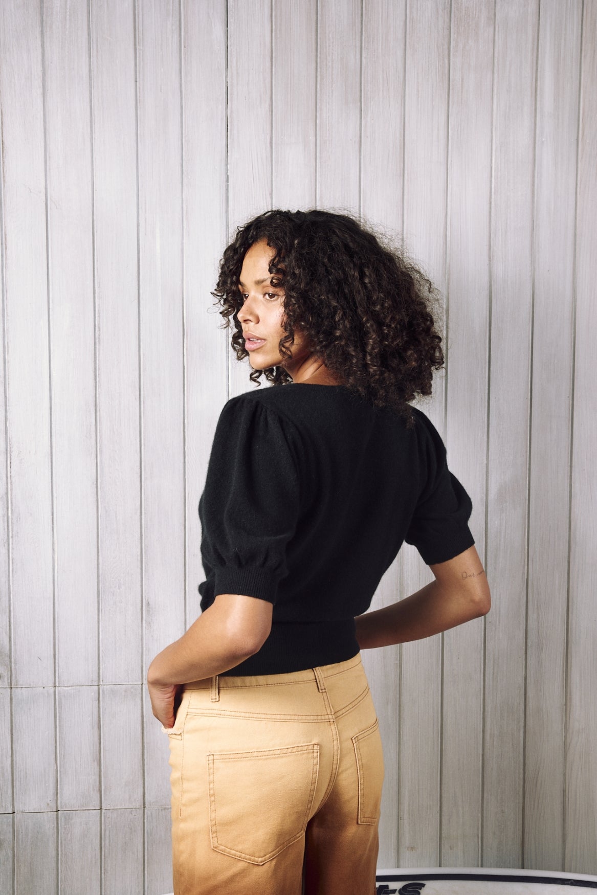 BAJA BLISS PUFF BUTTON TOP 