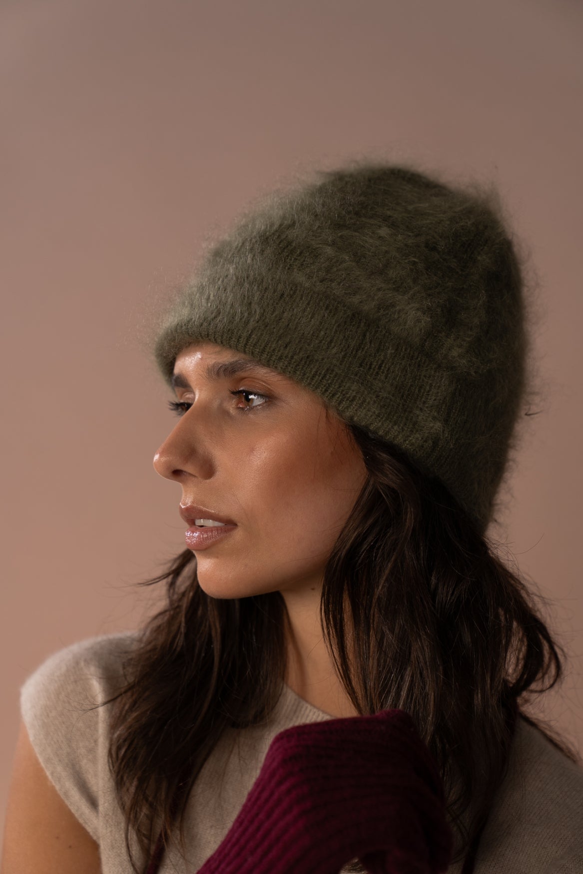 BRUSHED BYRON BEANIE 