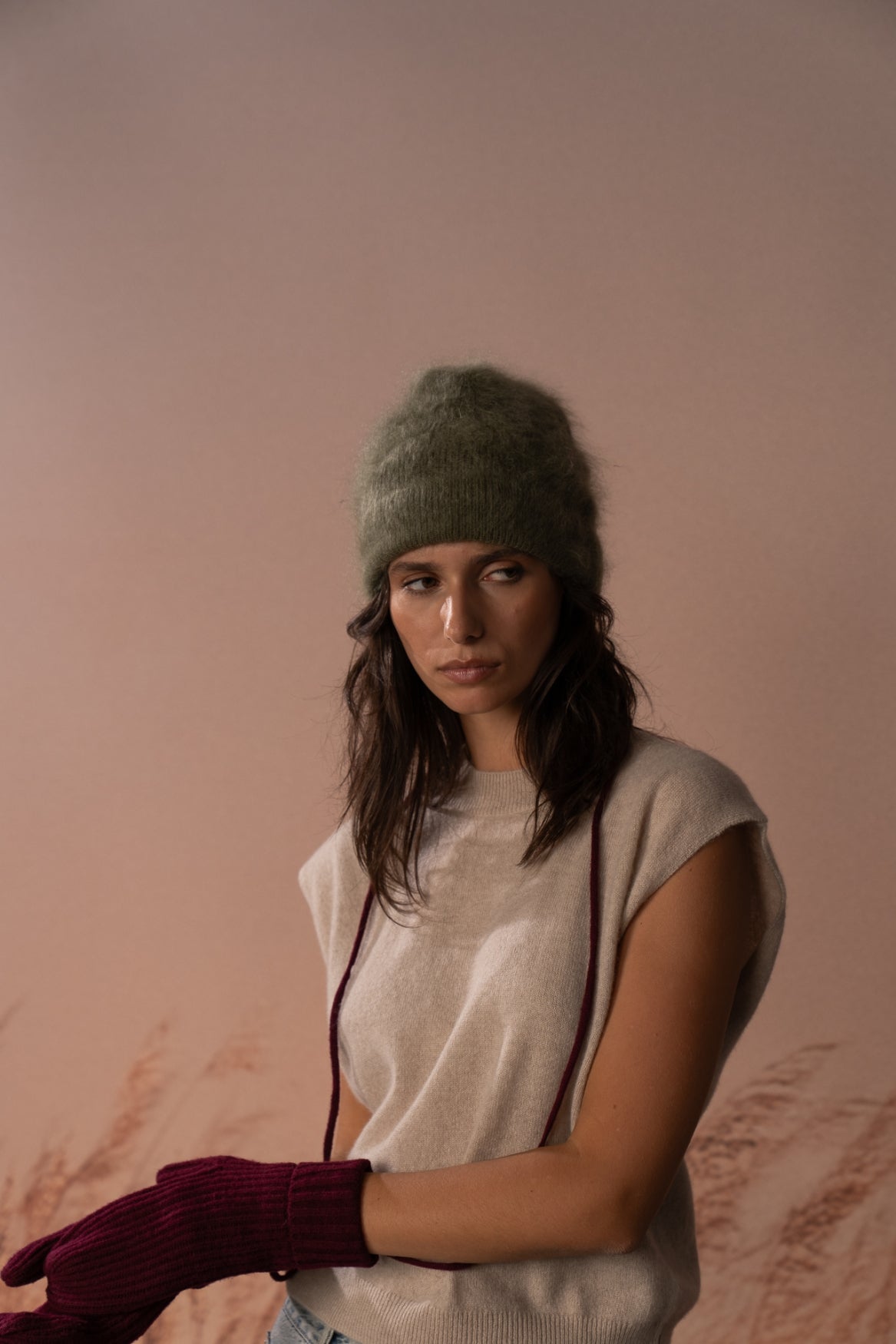BRUSHED BYRON BEANIE 