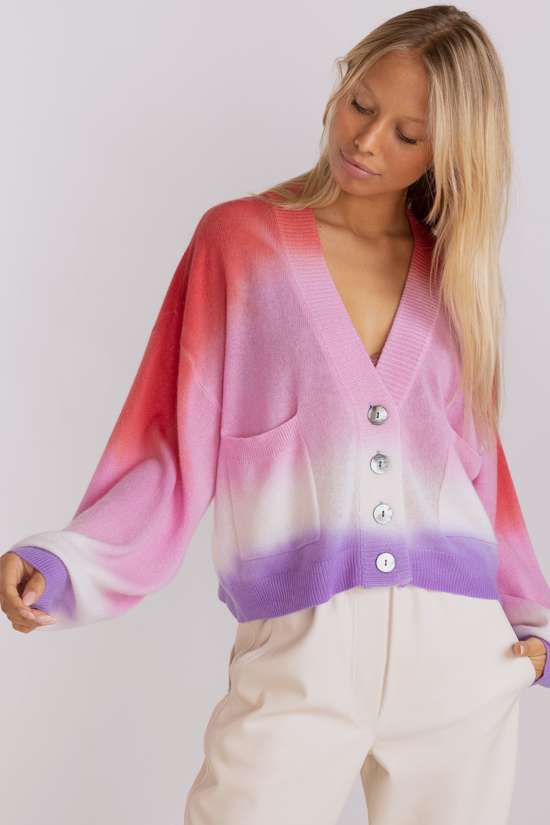 TRIPLE DIP DYE LOLAS BOMBER 