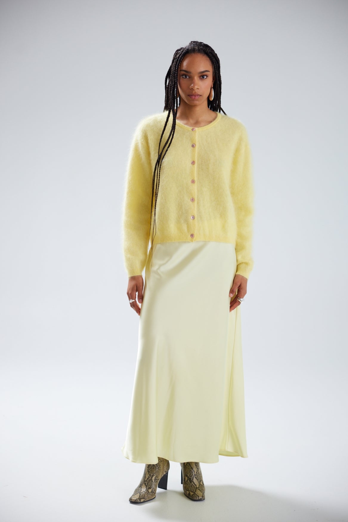 BRUSHED CHELSEA CARDIGAN 