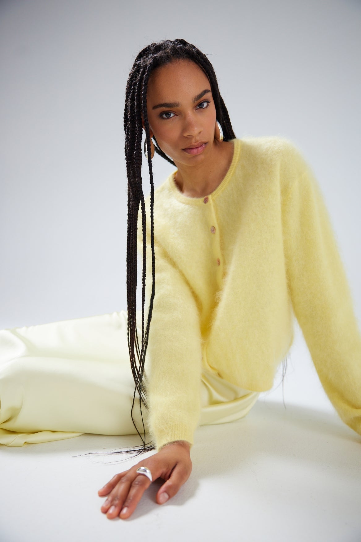 BRUSHED CHELSEA CARDIGAN