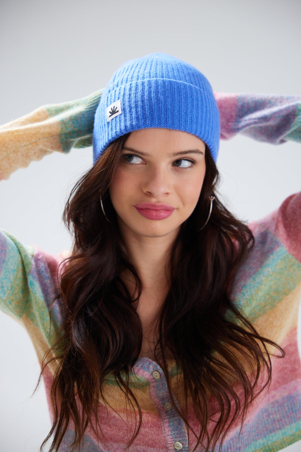 MAYA RIBBED BEANIE 