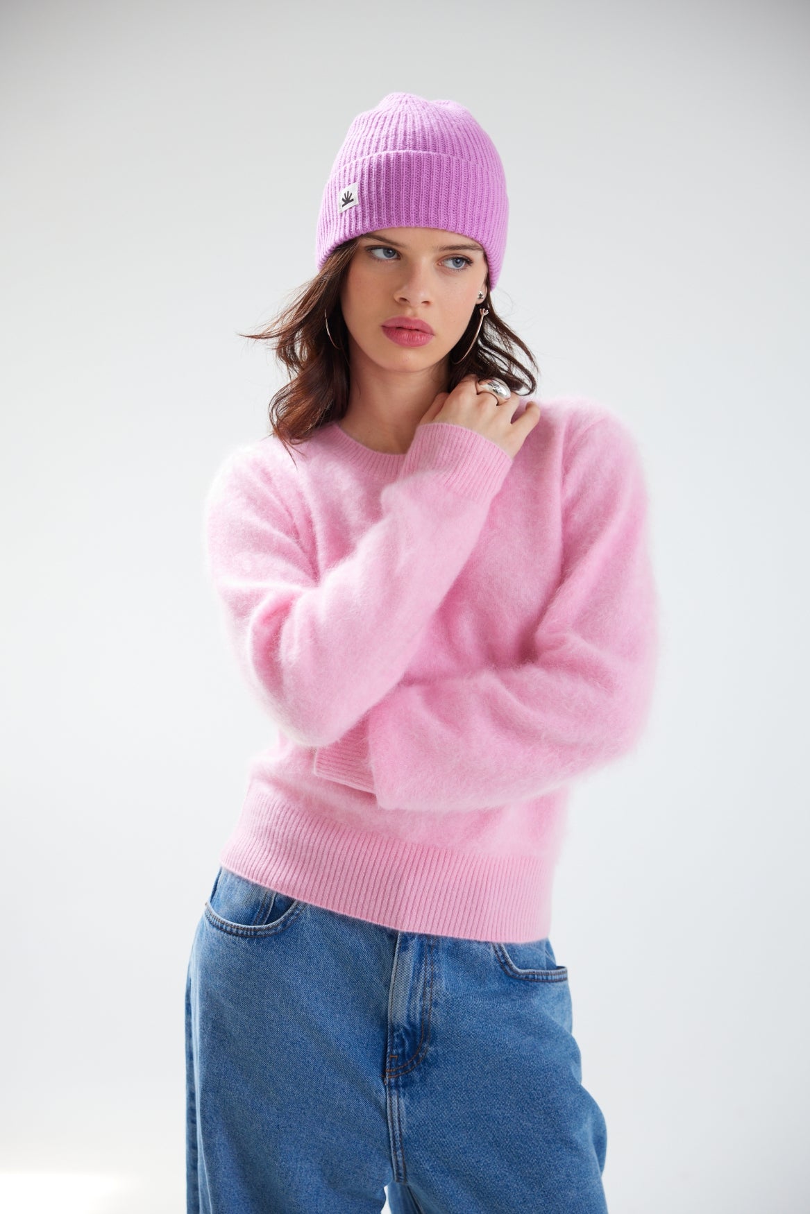 MAYA RIBBED BEANIE 