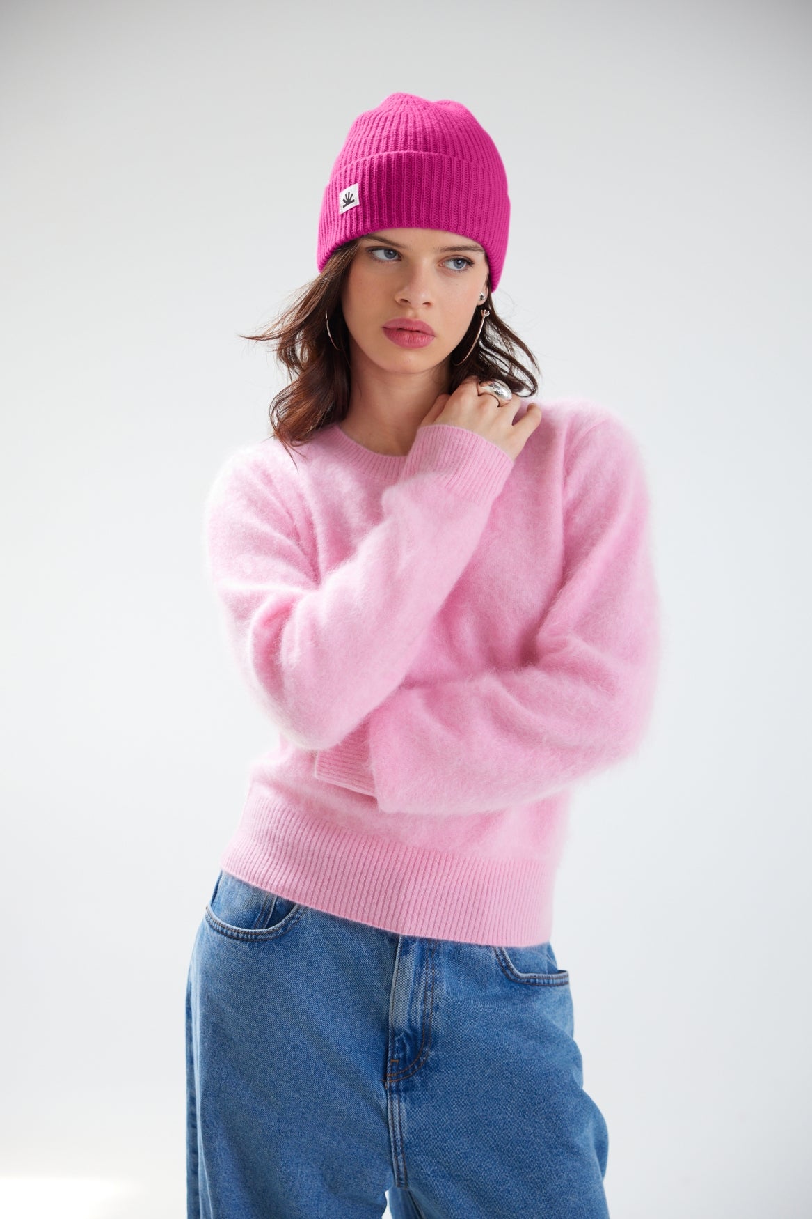 MAYA RIBBED BEANIE 