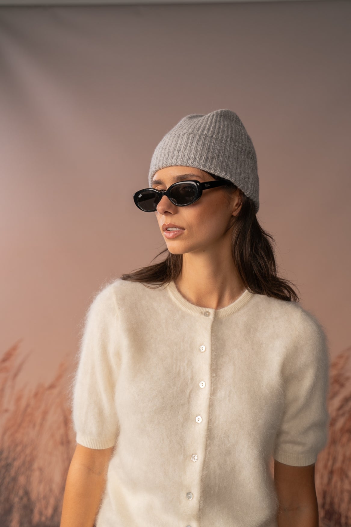 MAYA RIBBED BEANIE 