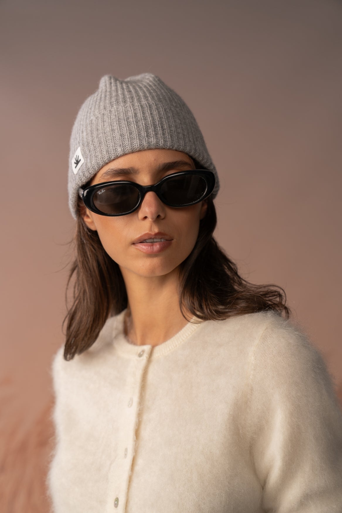 MAYA RIBBED BEANIE 